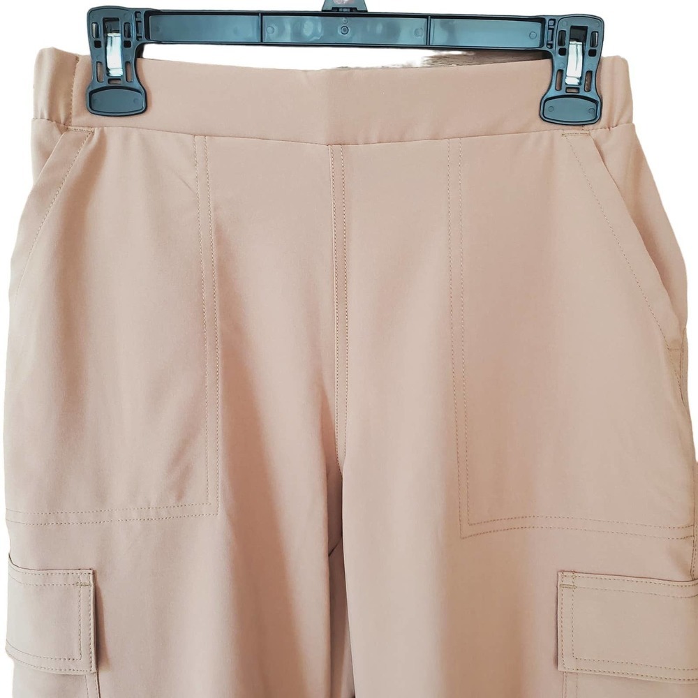 Lands' End Women's Cargo Convertible Pants Sz 6 Tan Outdoor Gorpcore